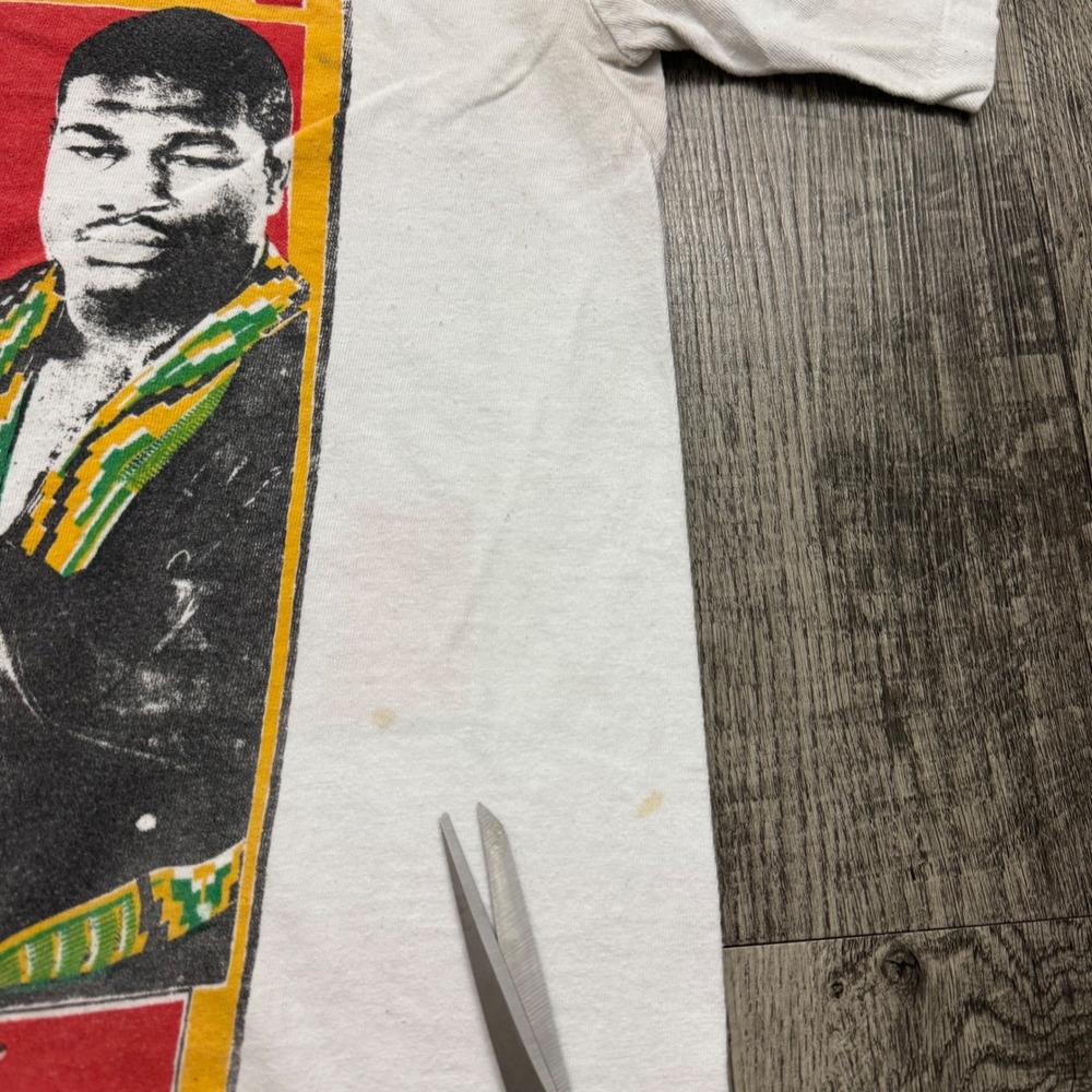 Vintage 1992 Holyfield vs Bowe Boxing T-Shirt Tee Single Stitch 90s - Picture 6 of 7